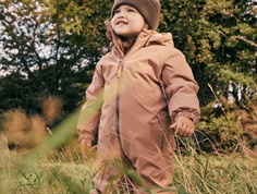 Lil Atelier beaver fur snowsuit